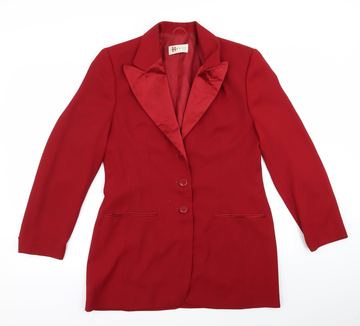 Womens UK Size 38 Bianca Red Jacket