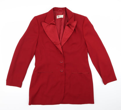 Womens UK Size 38 Bianca Red Jacket