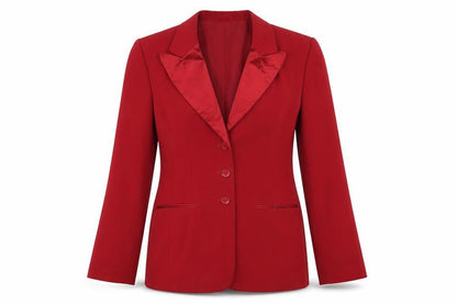 Womens UK Size 38 Bianca Red Jacket