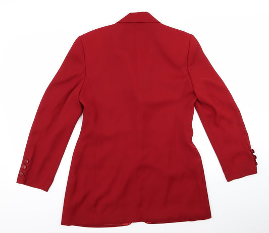 Womens UK Size 38 Bianca Red Jacket