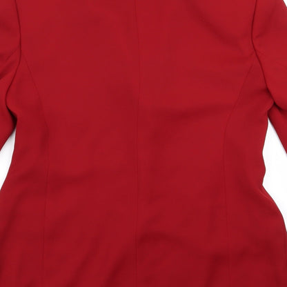 Womens UK Size 38 Bianca Red Jacket