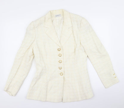 Womens UK Size 38 Preworn White Jacket