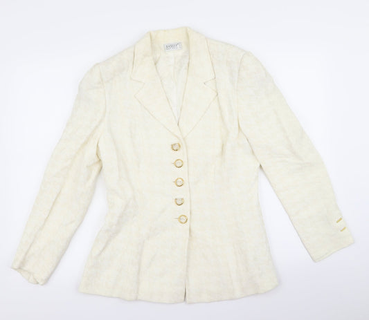 Womens UK Size 38 Preworn White Jacket