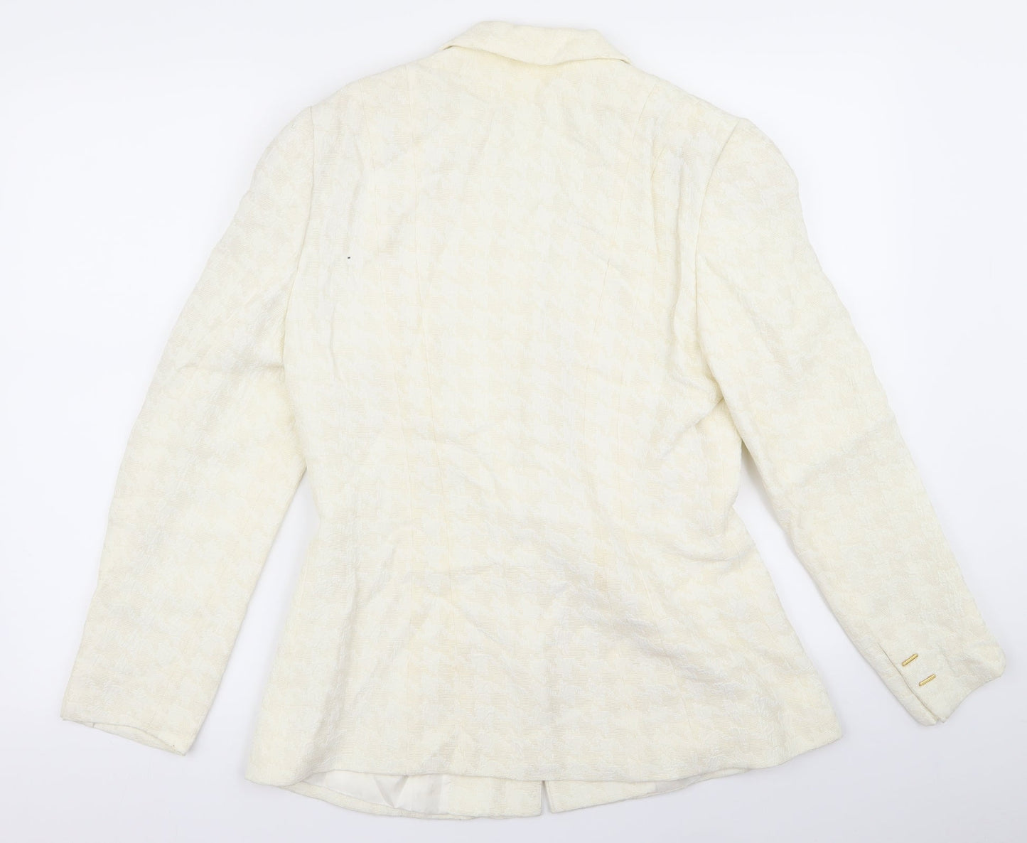 Womens UK Size 38 Preworn White Jacket
