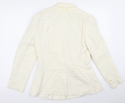 Womens UK Size 38 Preworn White Jacket