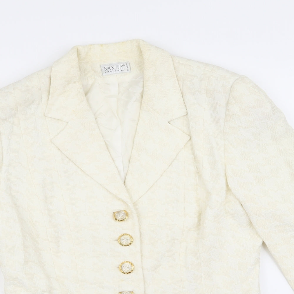 Womens UK Size 38 Preworn White Jacket