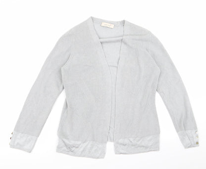 paruna Womens Grey   Cardigan Jumper Size 12
