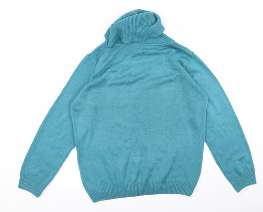Damart Womens Blue   Pullover Jumper Size M