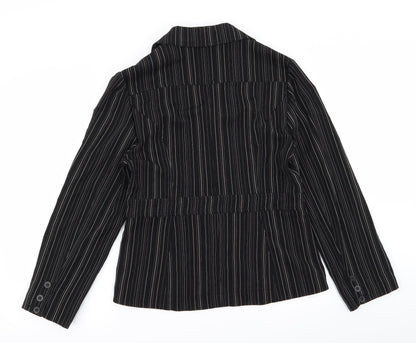Womens UK Size 14 Preworn Black Jacket