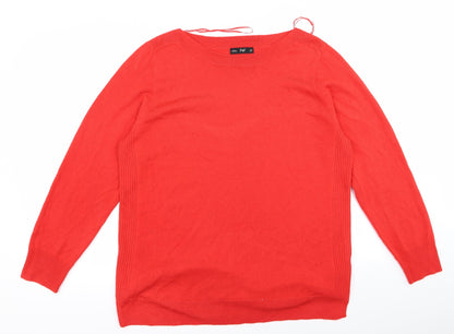 Preworn Womens Red   Pullover Jumper Size 20