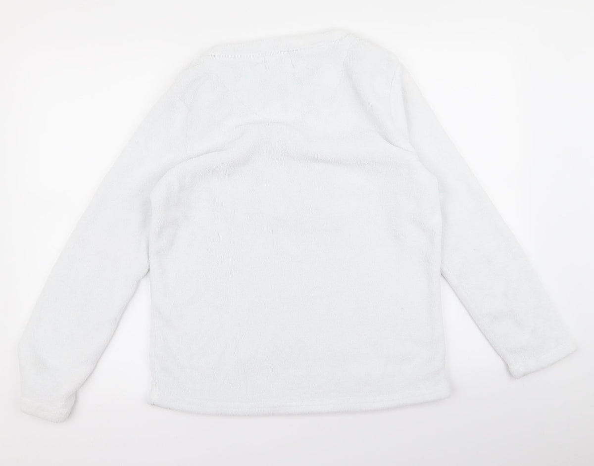 Preworn Womens White   Pullover Jumper Size S  - cuddle master
