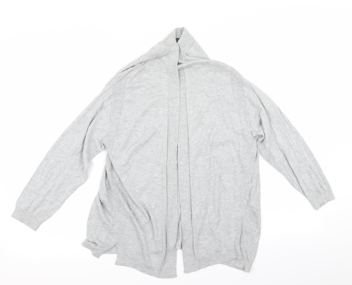 m&s Womens Grey   Cardigan Jumper Size 8