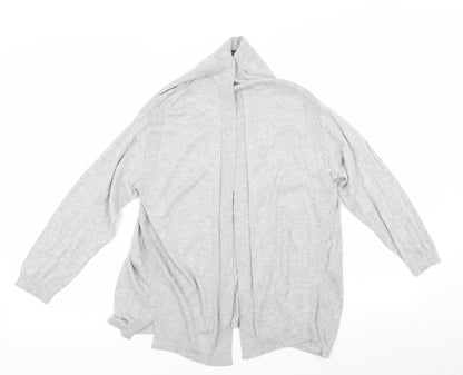 m&s Womens Grey   Cardigan Jumper Size 8