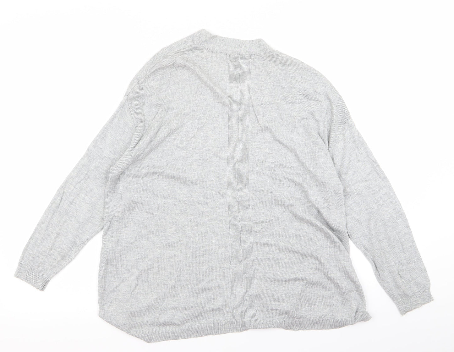 m&s Womens Grey   Cardigan Jumper Size 8