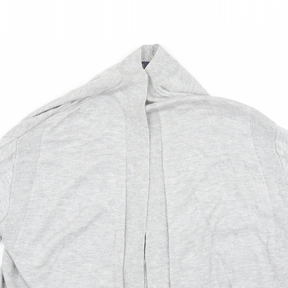 m&s Womens Grey   Cardigan Jumper Size 8