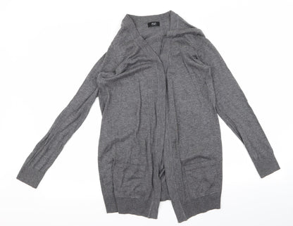 F&F Womens Grey   Cardigan Jumper Size 8