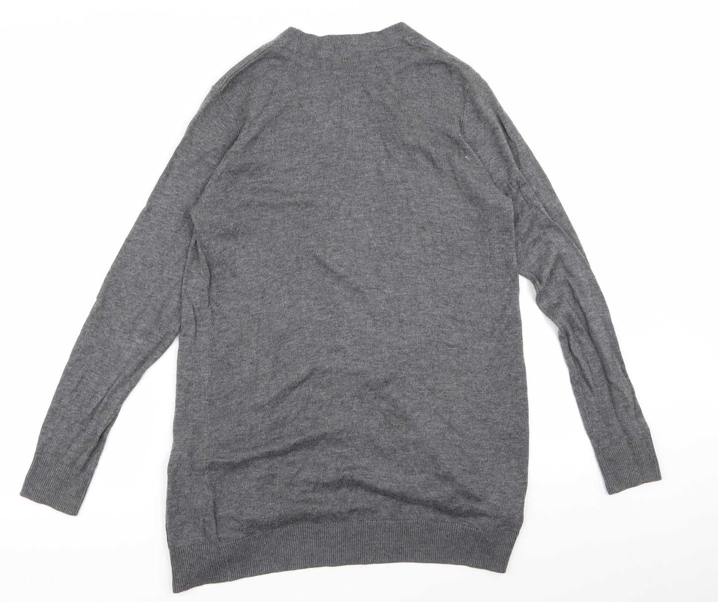 F&F Womens Grey   Cardigan Jumper Size 8