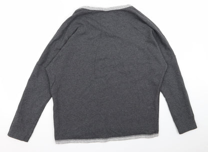 boux Womens Grey   Pullover Jumper Size 8  - wake up and be awesome