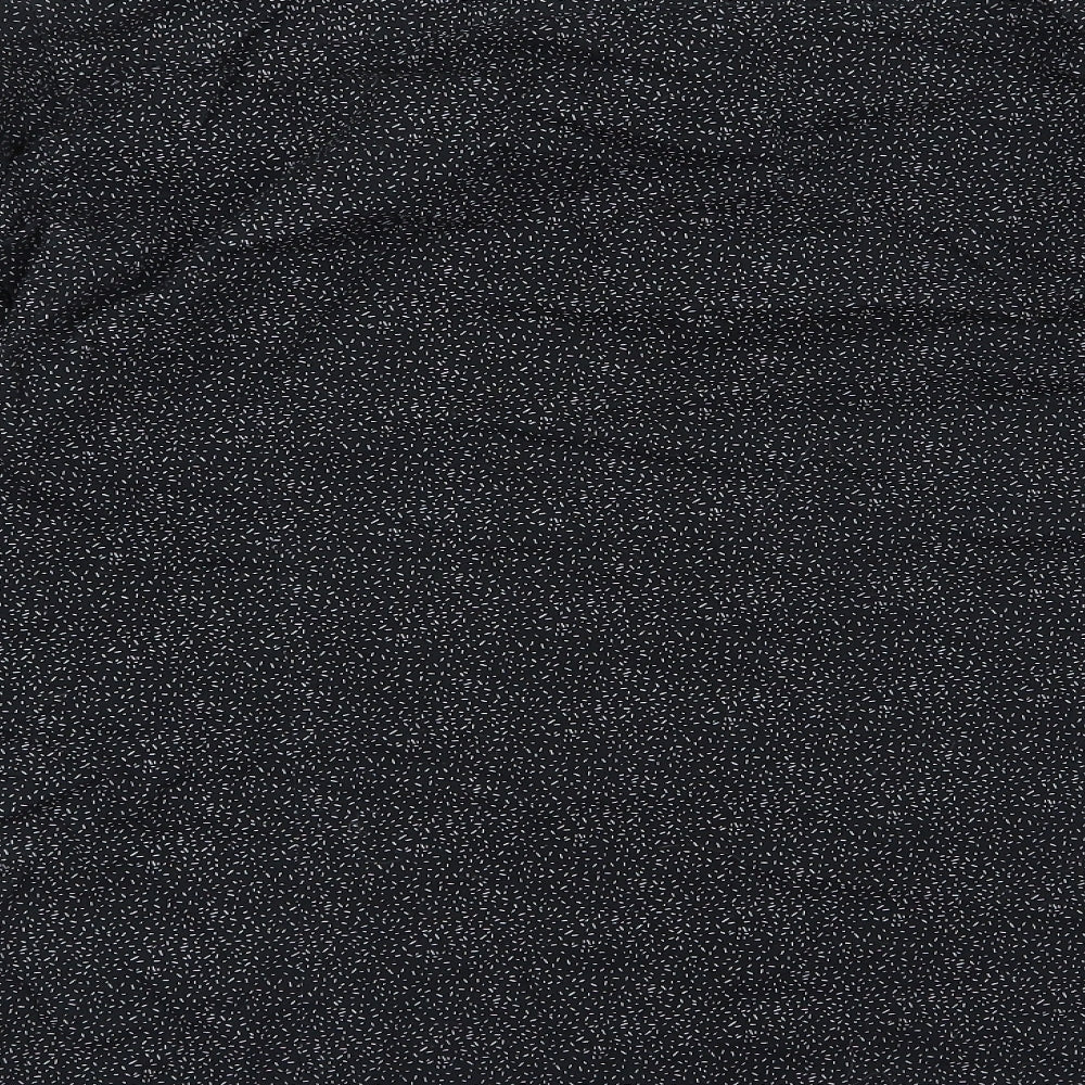 Womens UK Size 14 priamrk Black Basic Button-Up