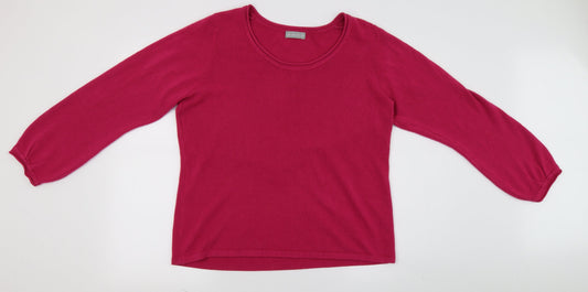Per Una Womens Pink   Pullover Jumper Size 20