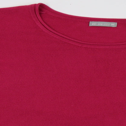 Per Una Womens Pink   Pullover Jumper Size 20