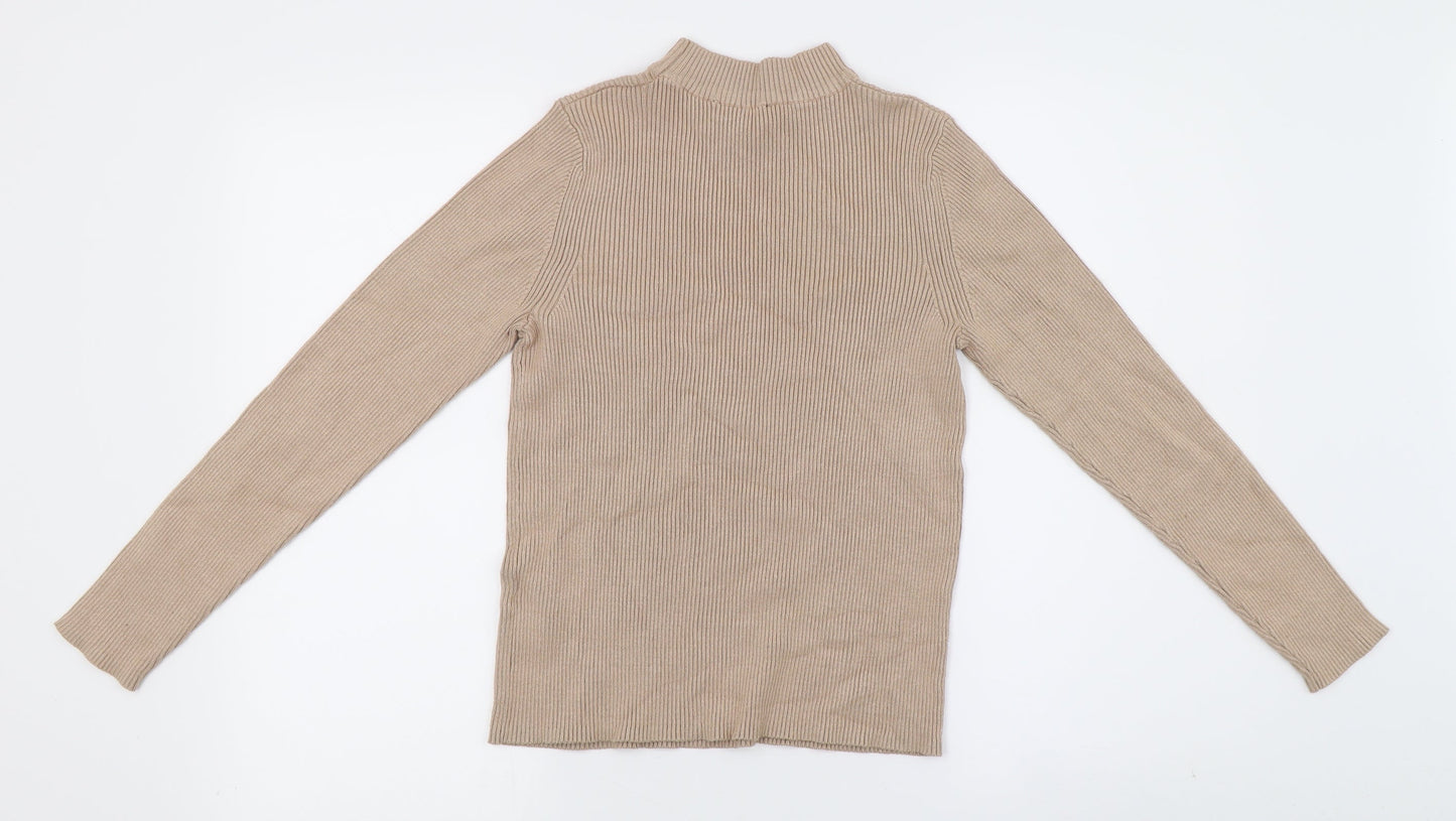 New Look Womens Beige   Pullover Jumper Size 12