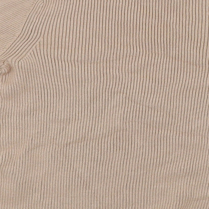 New Look Womens Beige   Pullover Jumper Size 12