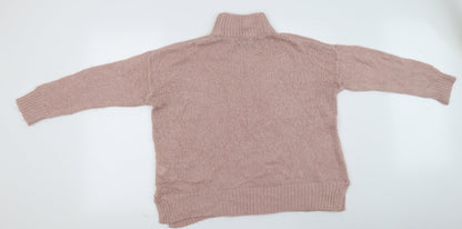 New Look Womens Pink   Pullover Jumper Size M