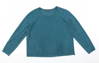 Bonmarché Womens Blue   Pullover Jumper Size 20