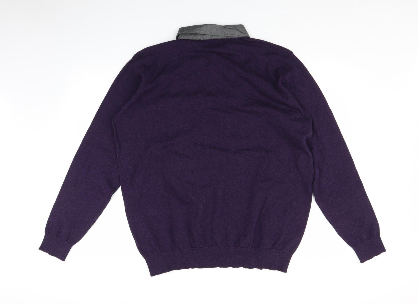 ACW85 Mens Purple    Polo Size XL