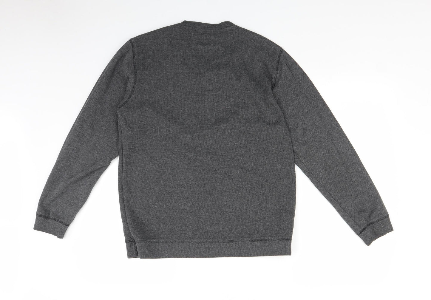 Easy Mens Grey   Pullover Jumper Size M