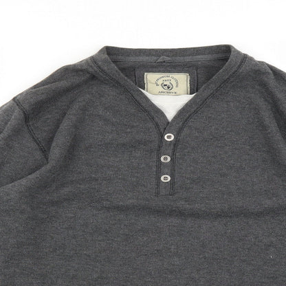 Easy Mens Grey   Pullover Jumper Size M