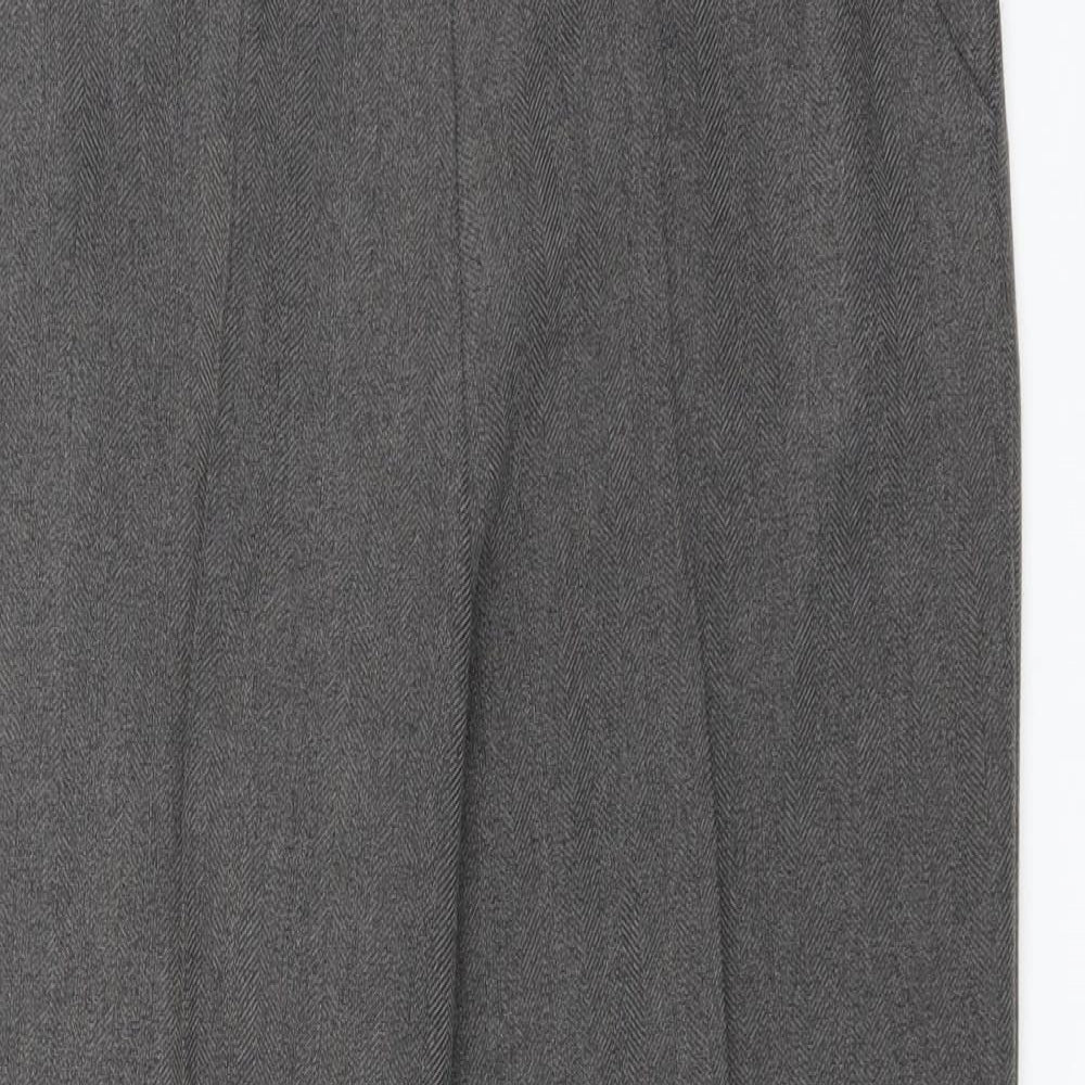 Womens UK Size 12 BM Regular Fit  Grey Trousers