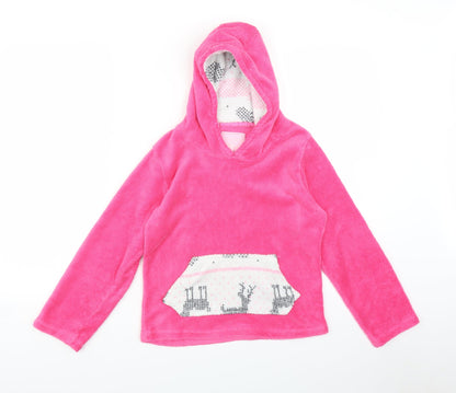 Sweet Dreams Girls Pink   Pullover Hoodie Size 10-11 Years