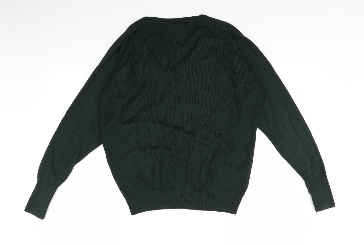 Balmoral Womens Green   Pullover Jumper Size M