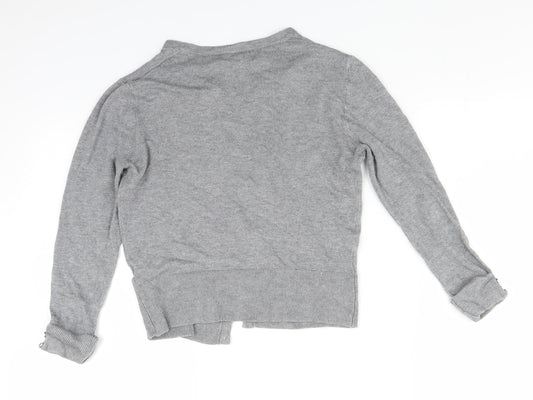Primark Womens Grey   Cardigan Jumper Size XS