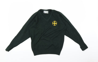 Balmoral Womens Green   Pullover Jumper Size M