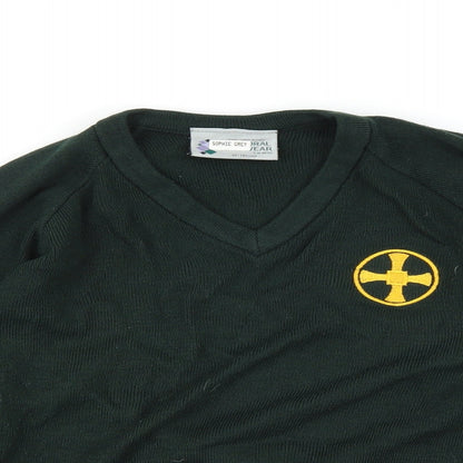 Balmoral Womens Green   Pullover Jumper Size M