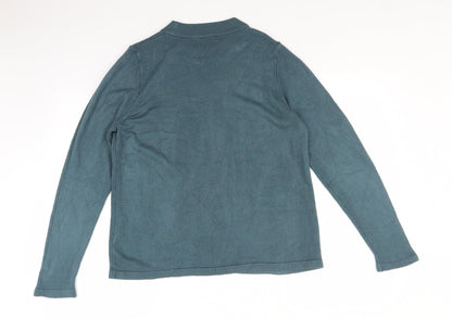 Marks & Spencer Womens Blue   Pullover Jumper Size 14