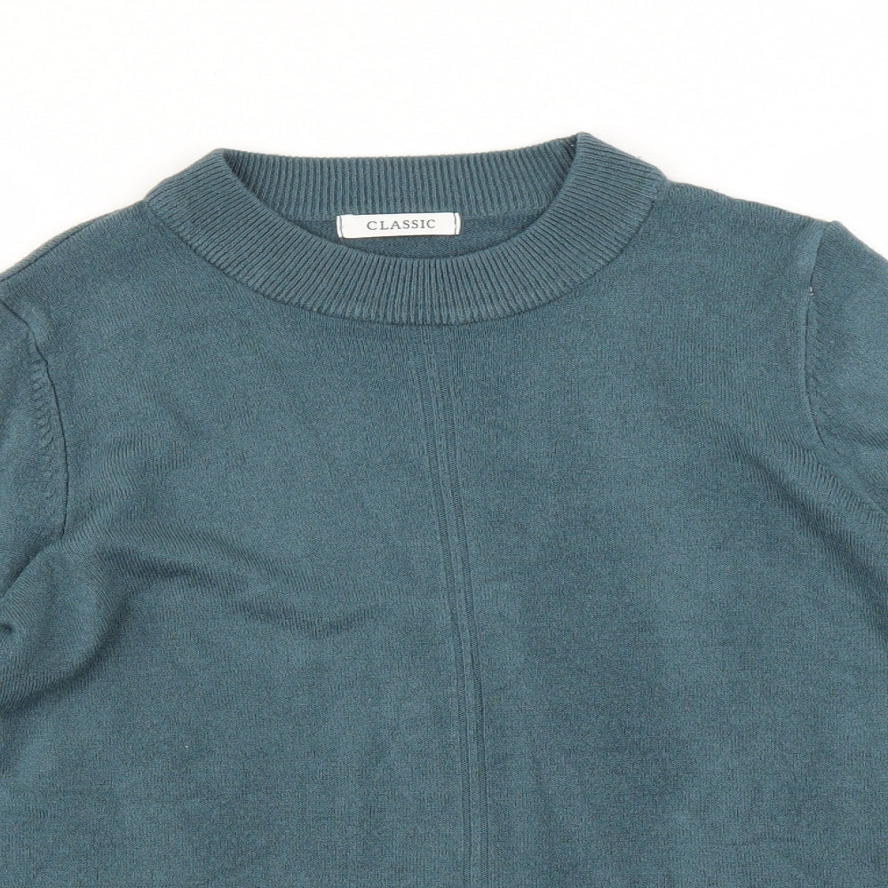 Marks & Spencer Womens Blue   Pullover Jumper Size 14