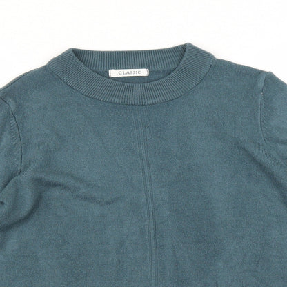 Marks & Spencer Womens Blue   Pullover Jumper Size 14