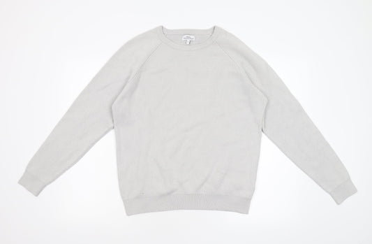NEXT Mens Grey  Knit Pullover Jumper Size M