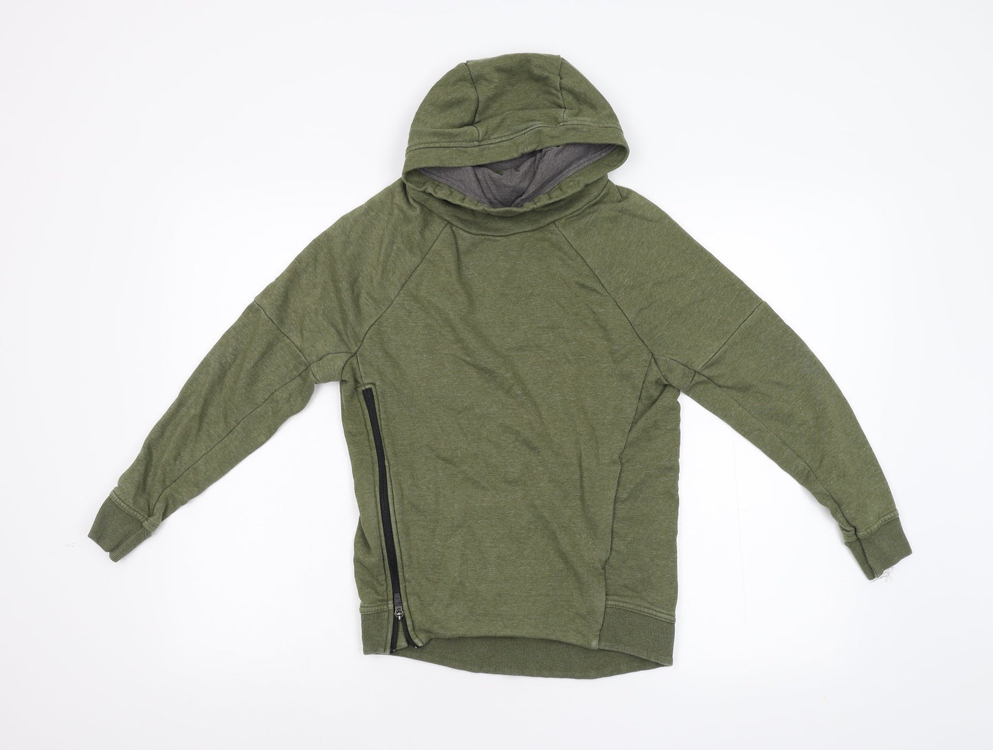 NXT Boys Green  Flannel Pullover Hoodie Size 10 Years