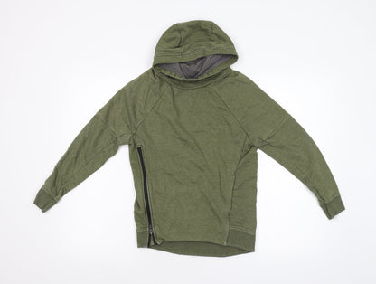 NXT Boys Green  Flannel Pullover Hoodie Size 10 Years