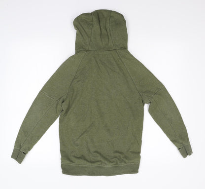 NXT Boys Green  Flannel Pullover Hoodie Size 10 Years