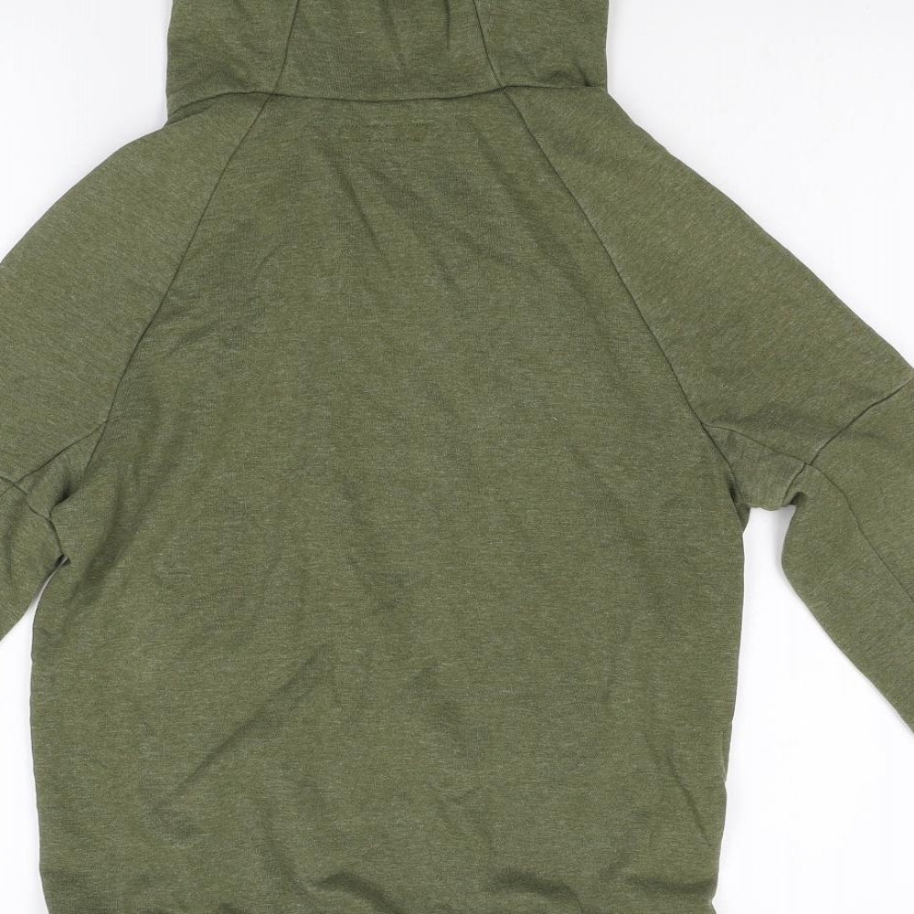 NXT Boys Green  Flannel Pullover Hoodie Size 10 Years