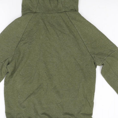 NXT Boys Green  Flannel Pullover Hoodie Size 10 Years