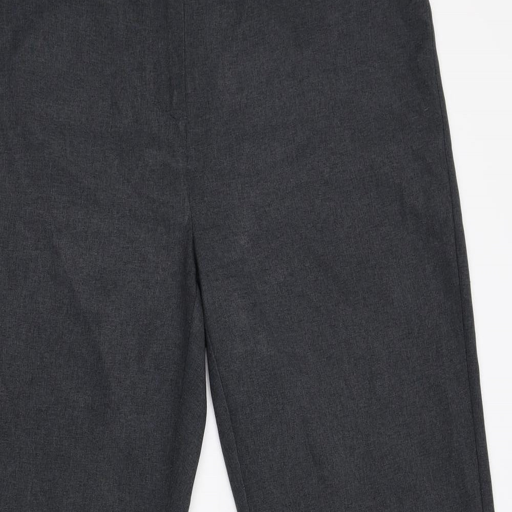 George Womens Grey   Trousers  Size 16 L30 in