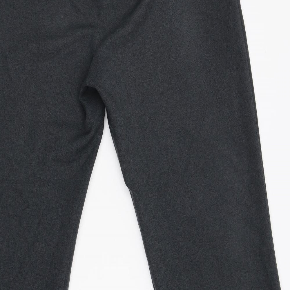 George Womens Grey   Trousers  Size 16 L30 in