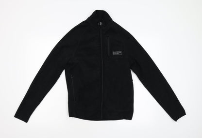 Primark Womens Black  Fleece Jacket  Size XS